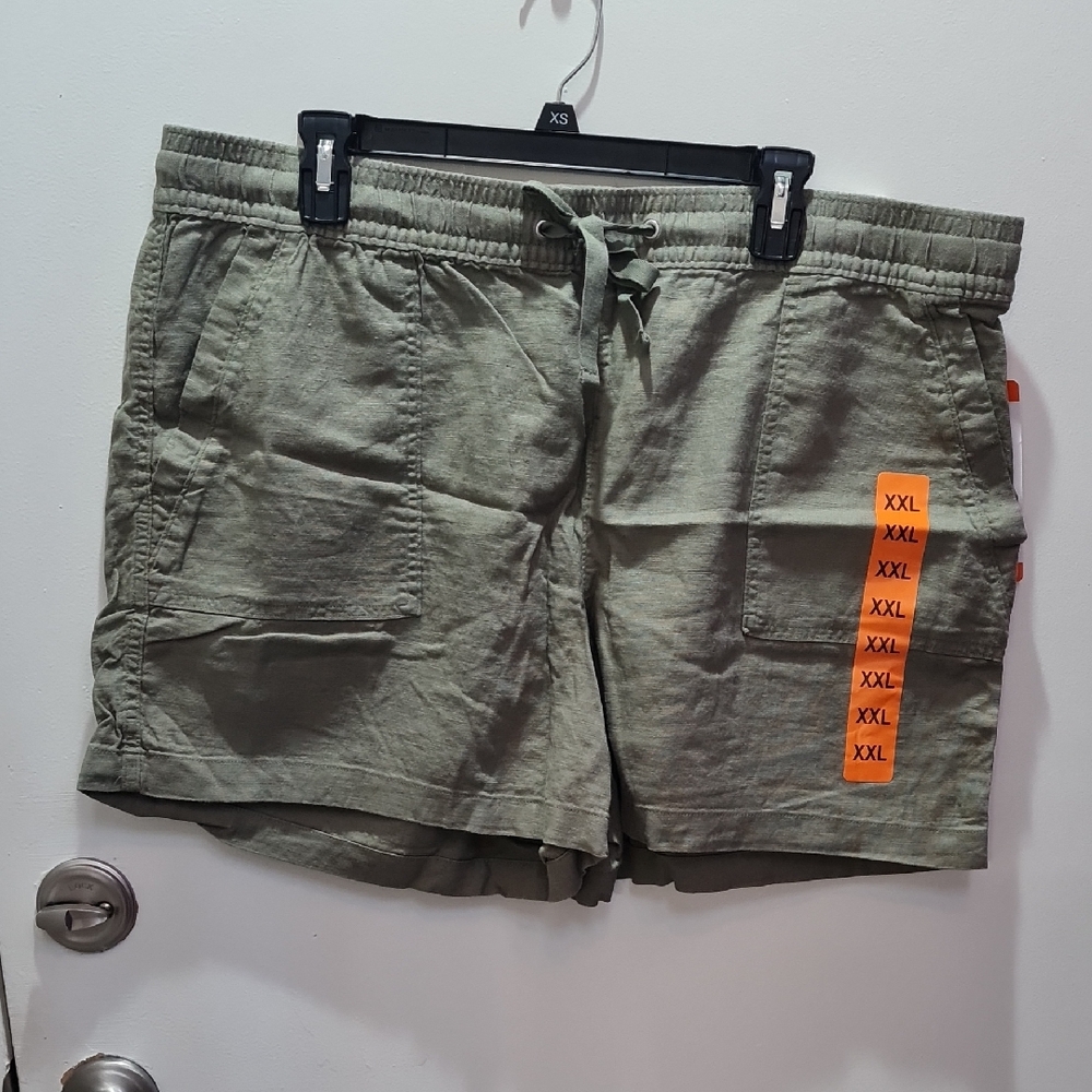 Nautica Green Shorts Relaxed Fit
